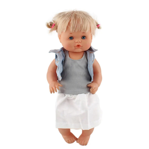 Planet Gates New Dress Fits  42cm Doll Nenuco Ropa y su Hermanita 17inch Girl Dolls Clothes