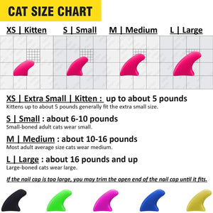Planet Gates New FASHION colorful Cat Nail Caps soft cat Claw Soft Paws 20 PCS/lot with free Adhesive Glue Size XS S M LGift for pet