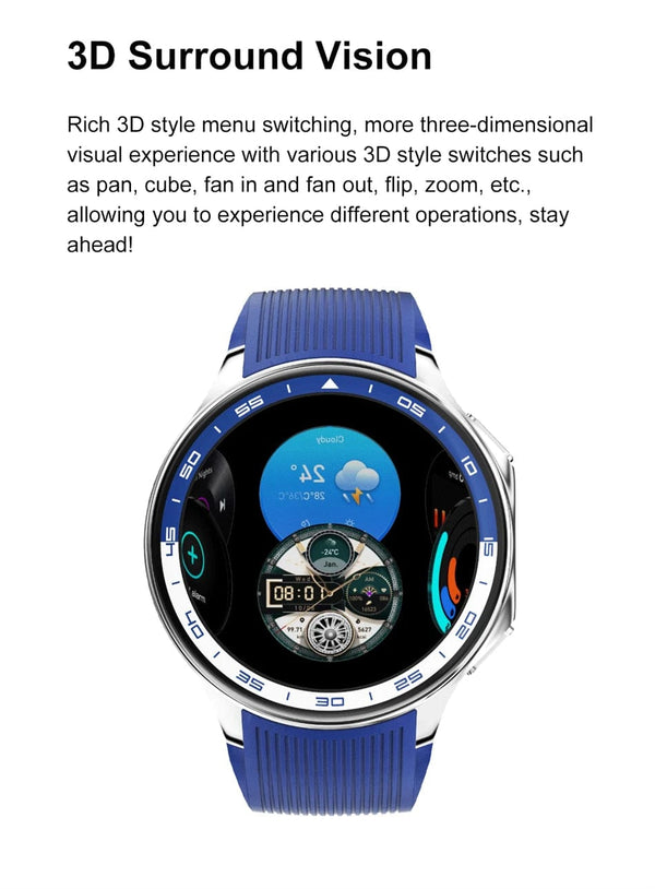 Planet Gates New For OPPO Watch X Business Smart Watch Men AMOLED HD Screen 32G Memory  Heart Rate Sport Waterproof Bluetooth Call Smartwatch