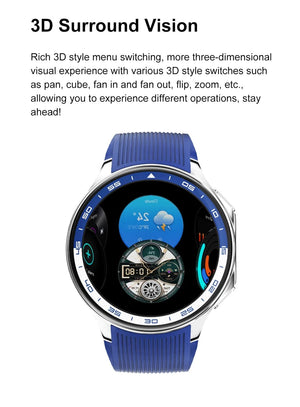 Planet Gates New For OPPO Watch X Smart Watch Men Sports & Fitness Bracelet 32Gb Large Memory TWS Headphones Music Player BT Call Smartwatch