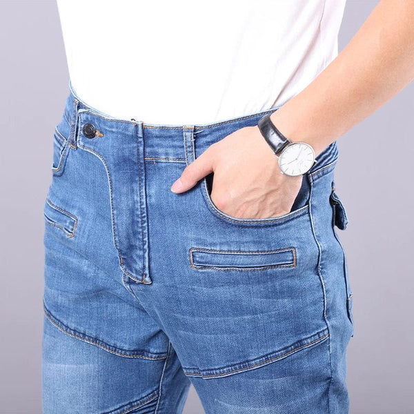 Planet Gates New Four Seasons Riding Motorcycle Pants For Men Outdoor Riding Jeans Motorcycle Jeans Protective Gear With Hip Knee Gear