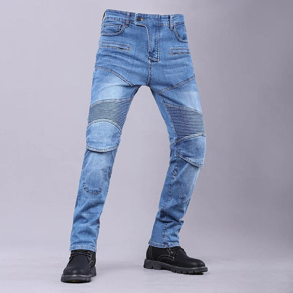 Planet Gates New Four Seasons Riding Motorcycle Pants For Men Outdoor Riding Jeans Motorcycle Jeans Protective Gear With Hip Knee Gear