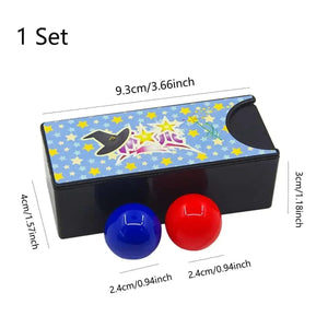 Planet Gates New Funny Gadgets Kids Toys Changeable Magic Box Turning The Red Into The Blue Ball Props Tricks Classic Magic Tricks