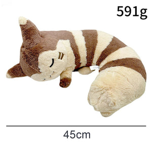 Planet Gates New Furret 45cm Pokemon Plush Sleepy Furret Plush Kawaii Pikachu Sentret Stuffed Doll Anime Room Decor Office Nap Furret Pillow Toys Gifts