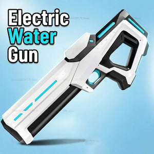 Planet Gates NEW High Pressure Electric Water Gun Toys Summer Outdoor Beach Pool Garden Fight Games Kids Automatic Bursts Water Gun Gifts