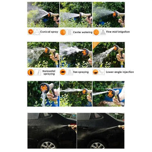 Planet Gates New High-Pressure Water Spray Gun Car Washer Hose Spray Bottle Garden Watering Sprinkler Sprinkler Cleaning Water Gun