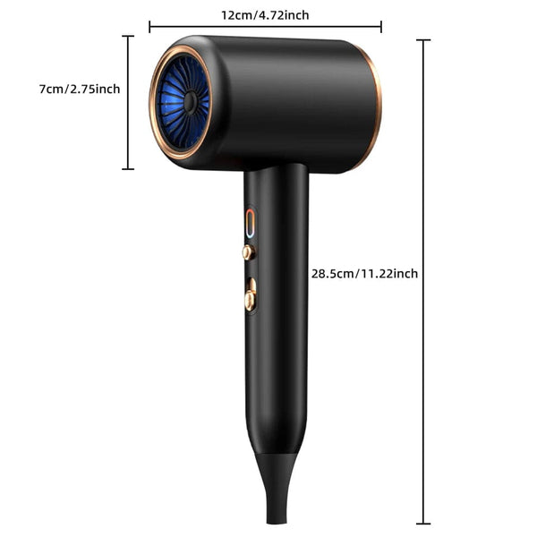 Planet Gates New High-Speed Hair Dryer 2400W High-Power Negative Ion Ultra Silent Recommended Professional Hair Dryer For Home Hair Salons