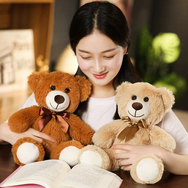 Planet Gates New Hot Christmas Bear Lovely Teddy Bear Plush Toys Stuffed Cute Bear Doll Boys&Girls Valentine's Gift Kids Baby Christmas Gift