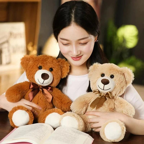 Planet Gates New Hot Christmas Bear Lovely Teddy Bear Plush Toys Stuffed Cute Bear Doll Boys&Girls Valentine's Gift Kids Baby Christmas Gift