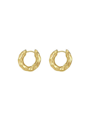 Planet Gates New Hot Sell Trendy 925 Sterling Silver Circle Earrings for Women Real Silver Ear Hoop Earrings