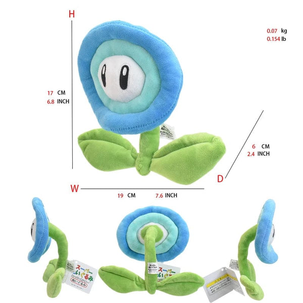 Planet Gates new Ice Flower / CHINA 41 Styles Mario Plush Toys Goomba Toad Yoshi Boo Kamek Shy Guy Nabbit Koopa Troopa Ice Flower Anime Stuffed Cartoon Peluche Doll
