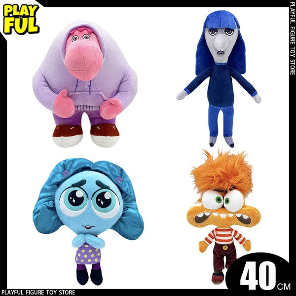 Planet Gates New Inside Out 2 Anime Figure Plush Toys Ennui Anxiety Envy Embarrassment Doll Plush Inside Out Action Fiugre Doll Toy Kid Gift