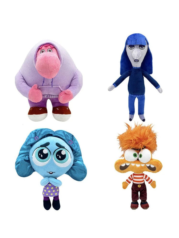 Planet Gates New Inside Out 2 Anime Figure Plush Toys Ennui Anxiety Envy Embarrassment Doll Plush Inside Out Action Fiugre Doll Toy Kid Gift