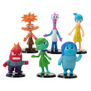 Planet Gates New Inside Out 2 Plush Anxiety Doll Cute Joy Fear Anger Disgust Sadness Riley Plushish Toys Collection Model Toy Birthday Gift