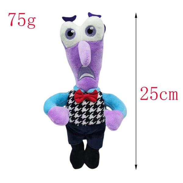 Planet Gates New Inside Out 2 Plush Anxiety Doll Cute Joy Fear Anger Disgust Sadness Riley Plushish Toys Collection Model Toy Birthday Gift