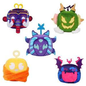 Planet Gates New Kids Blox Fruits Plush Soft Stuffed Animal Hot Game Fruits Pillow Toy Birthday Gifts for Kids Boys Home Bedroom Decor Party