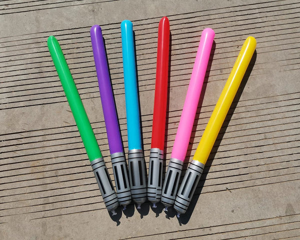 Planet Gates New Kids Inflatable Lightsaber  Laser Sword Toy 100cm Inflatable Stick Pvc Inflatable Sword for Children Gift