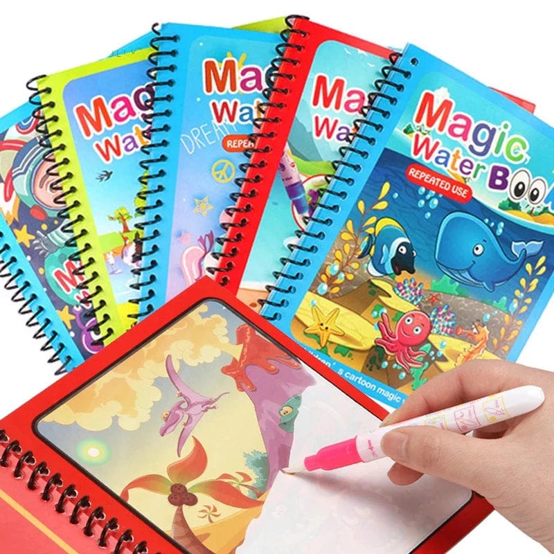 Planet Gates NEW Kids Magic Water Drawing Books Coloring Books Painting Toys for Kids Birthday Christmas New Year Gift for Boys and Girls