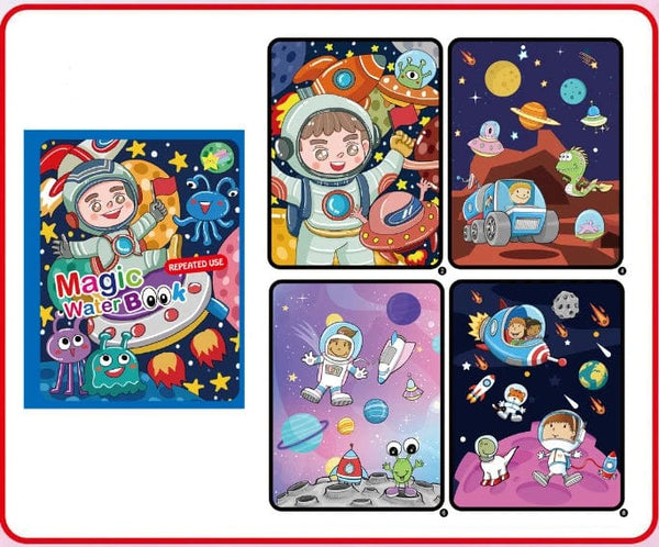 Planet Gates NEW Kids Magic Water Drawing Books Coloring Books Painting Toys for Kids Birthday Christmas New Year Gift for Boys and Girls