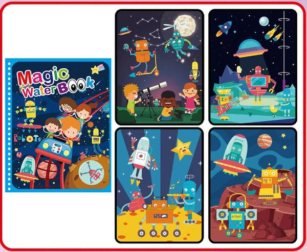 Planet Gates NEW Kids Magic Water Drawing Books Coloring Books Painting Toys for Kids Birthday Christmas New Year Gift for Boys and Girls