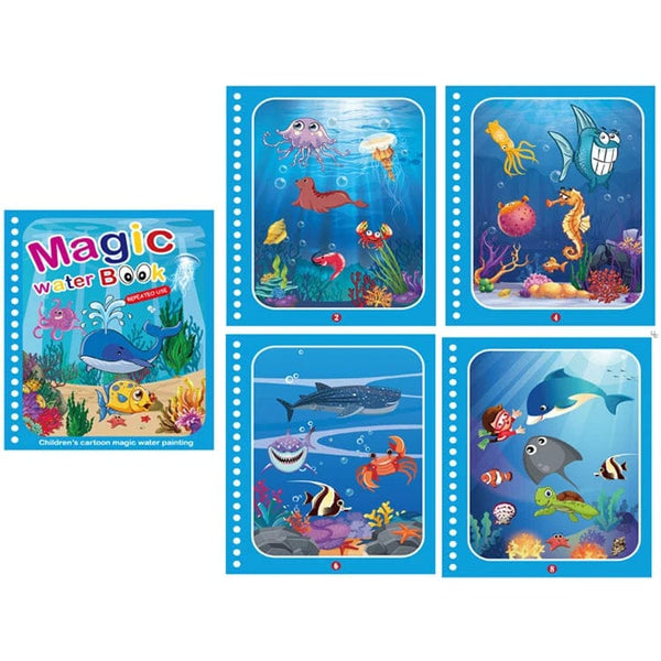Planet Gates NEW Kids Magic Water Drawing Books Coloring Books Painting Toys for Kids Birthday Christmas New Year Gift for Boys and Girls
