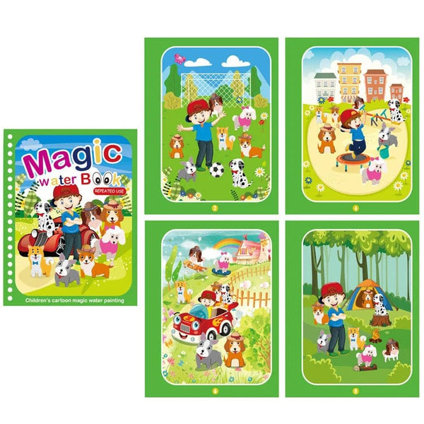 Planet Gates NEW Kids Magic Water Drawing Books Coloring Books Painting Toys for Kids Birthday Christmas New Year Gift for Boys and Girls