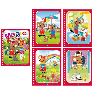 Planet Gates NEW Kids Magic Water Drawing Books Coloring Books Painting Toys for Kids Birthday Christmas New Year Gift for Boys and Girls