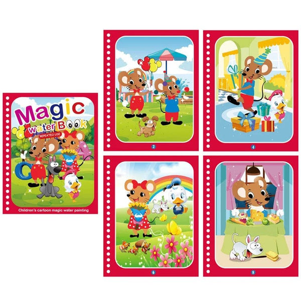 Planet Gates NEW Kids Magic Water Drawing Books Coloring Books Painting Toys for Kids Birthday Christmas New Year Gift for Boys and Girls