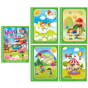 Planet Gates NEW Kids Magic Water Drawing Books Coloring Books Painting Toys for Kids Birthday Christmas New Year Gift for Boys and Girls