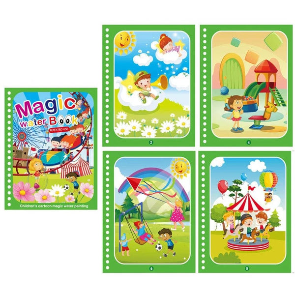Planet Gates NEW Kids Magic Water Drawing Books Coloring Books Painting Toys for Kids Birthday Christmas New Year Gift for Boys and Girls