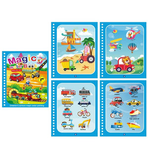 Planet Gates NEW Kids Magic Water Drawing Books Coloring Books Painting Toys for Kids Birthday Christmas New Year Gift for Boys and Girls