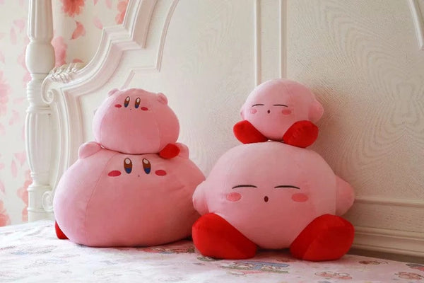 Planet Gates New Kirby Pillow Cartoon Cute Plush Doll Stuffed Animal Peripheral Children's Birthday Gift Home Stuffed Animal Plushies Toy