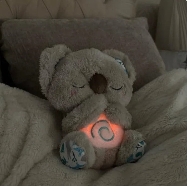 Planet Gates New Koala / 30cm Cute Soothing Koala Bear Sleep Toys for Kids Baby Calming Anxiety Relief Breathing Koala Toy Sleep Buddy Plush Doll With Lights