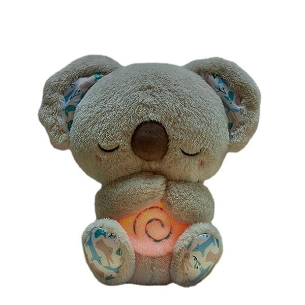 Planet Gates New Koala / 30cm Cute Soothing Koala Bear Sleep Toys for Kids Baby Calming Anxiety Relief Breathing Koala Toy Sleep Buddy Plush Doll With Lights
