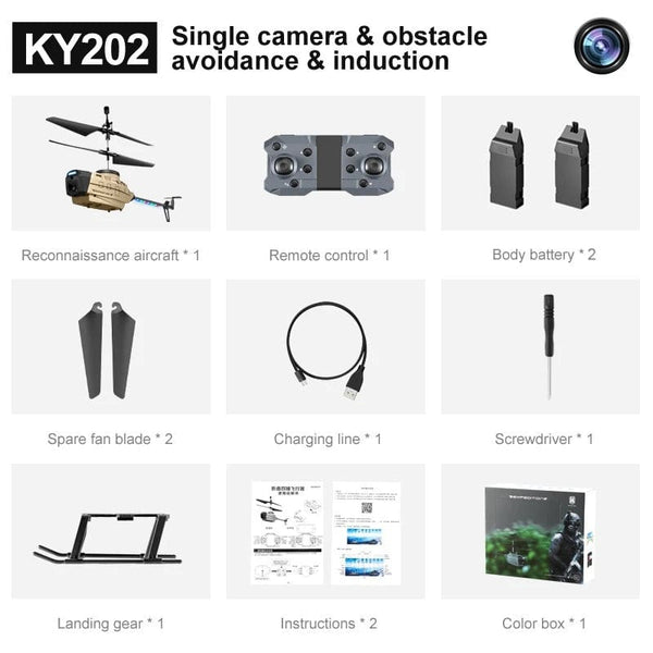 Planet Gates New KY202 Mini Drone With 4K Camera RC Helicopter Gesture Sensing with ESC Dron RC Plane Quadrocopter Remote Control Toy Gift