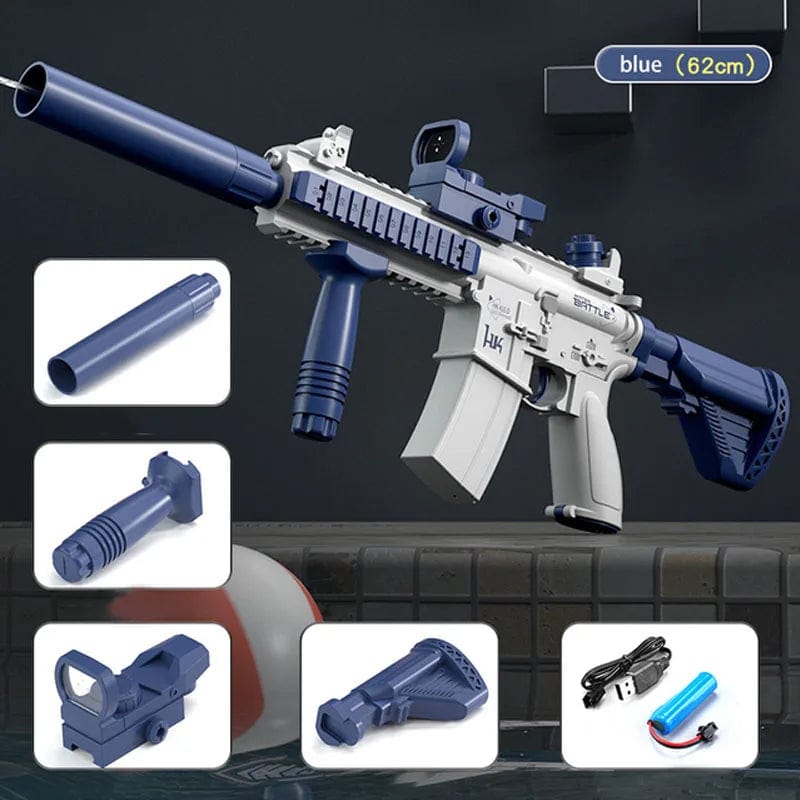 Planet Gates New M416 Water Gun Electric Glock Pistol Shooting Toy Full Automatic Summer Beach Toy For Kids Children Boys Girls Adults Gift
