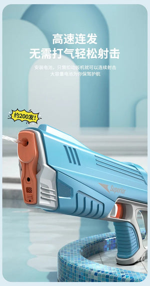 Planet Gates New M416 Water Gun Electric Glock Pistol Shooting Toy Full Automatic Summer Beach Toy For Kids Children Boys Girls Adults Gift