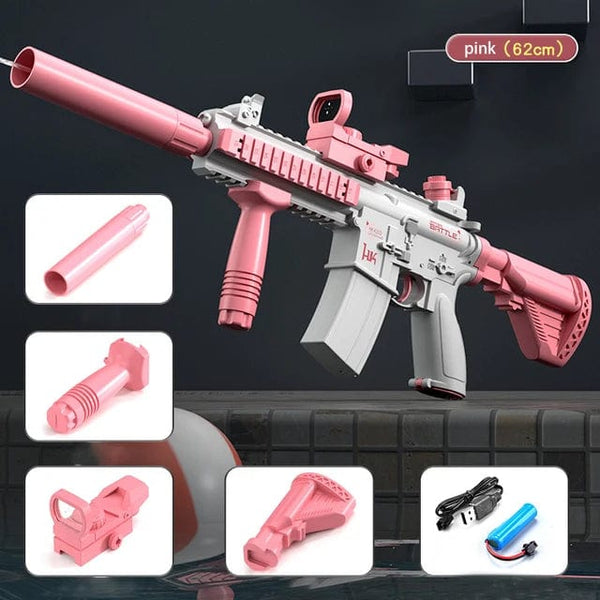 Planet Gates New M416 Water Gun Electric Glock Pistol Shooting Toy Full Automatic Summer Beach Toy For Kids Children Boys Girls Adults Gift