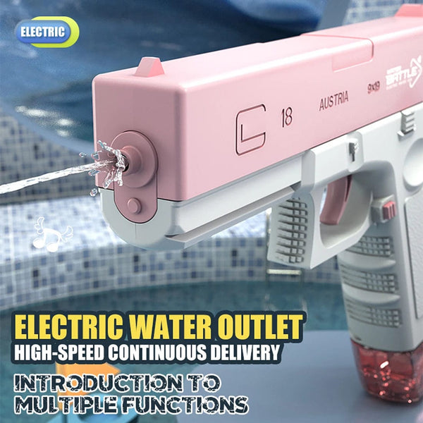 Planet Gates New M416 Water Gun Electric Glock Pistol Shooting Toy Full Automatic Summer Beach Toy For Kids Children Boys Girls Adults Gift
