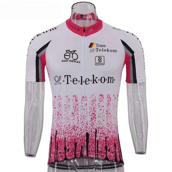 Planet Gates NEW Man Summer Cycling Jersey Sets MTB Pink Shirt Short Sleeve Bike Clothing Racing Bicycle Ropa Ciclismo Wea BIB Shorts Gel Pad