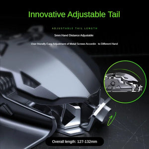 Planet Gates New Mechanical Wired Gaming Mouse 9 Key Macro Definition 12800 DPI Color Backlit Game Player Computer Peripheral for Windows PC