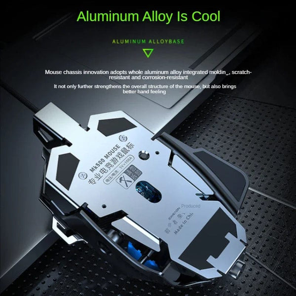 Planet Gates New Mechanical Wired Gaming Mouse 9 Key Macro Definition 12800 DPI Color Backlit Game Player Computer Peripheral for Windows PC