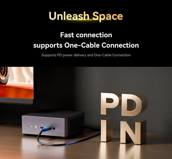 Planet Gates New MINISFORUM UM790 Pro Mini PC AMD Ryzen 9 7940HS Gaming Mini PC Window 11 DDR5 5600MHz USB4 WiFi 6E Desktop Mini Computer