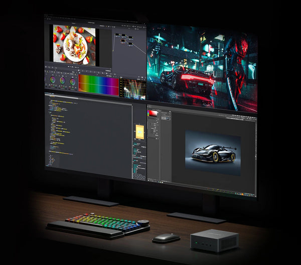 Planet Gates New MINISFORUM UM790 Pro Mini PC AMD Ryzen 9 7940HS Gaming Mini PC Window 11 DDR5 5600MHz USB4 WiFi 6E Desktop Mini Computer