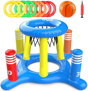 Planet Gates New models1 Inflatable toys Swimming Pool Beach accessories Inflatable Ring Throwing Ferrule Game Set Floating Toys Beach Fun Summer Water
