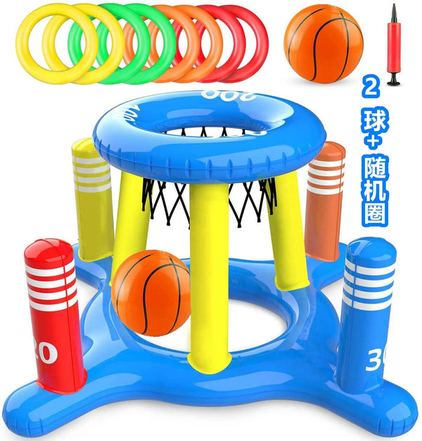 Planet Gates New models2 Inflatable toys Swimming Pool Beach accessories Inflatable Ring Throwing Ferrule Game Set Floating Toys Beach Fun Summer Water
