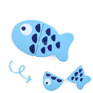 Planet Gates New Montessori Simulation Animal Magnetic Play House Fish Shrimp Crab Shell Seasoning Sashimi Baking Toy Wooden Educational Toys