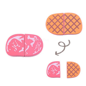 Planet Gates New Montessori Simulation Animal Magnetic Play House Fish Shrimp Crab Shell Seasoning Sashimi Baking Toy Wooden Educational Toys