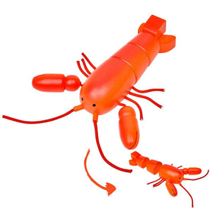 Planet Gates New Montessori Simulation Animal Magnetic Play House Fish Shrimp Crab Shell Seasoning Sashimi Baking Toy Wooden Educational Toys