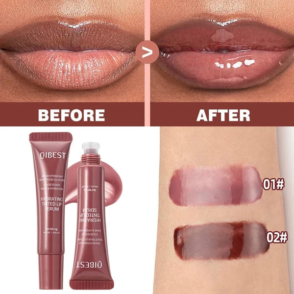 Planet Gates New Nude Red Bean Clear Water Gloss Glass Lip Gloss Moisturizing Chocolate Mirror Gloss Plumping Lip Tint Lip Cream Makeup 12g